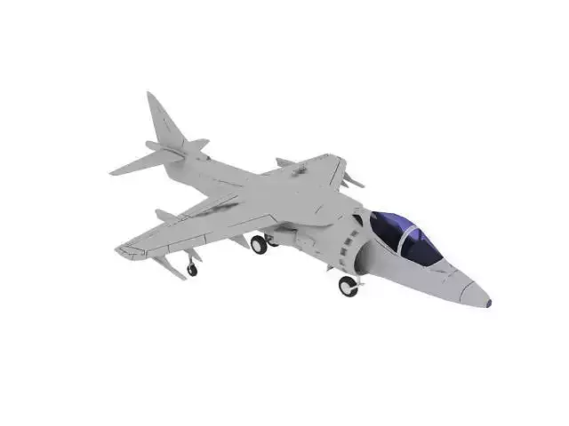 AIRCRAFT HARR Free 3D model