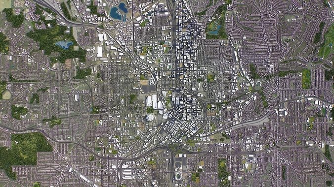 Atlanta 3D Model Pack 4