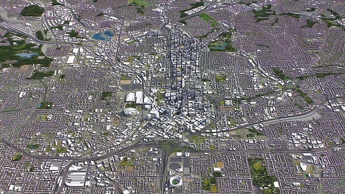 Atlanta 3D Model Pack 7