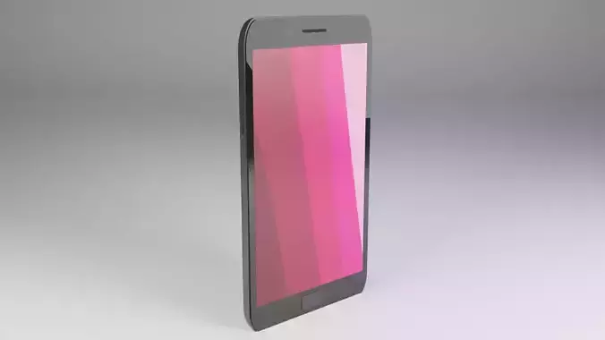 3D Generic Phone Low-poly 3D model