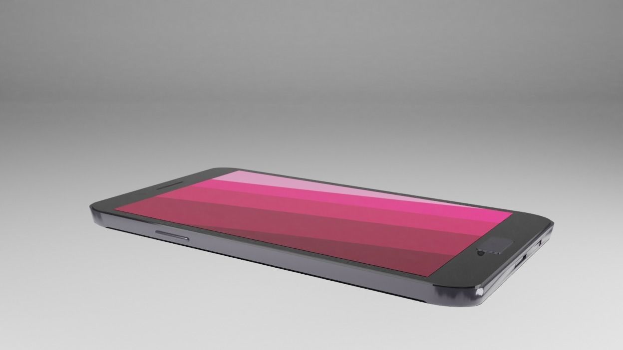 3D Generic Phone Low-poly 3D model_4