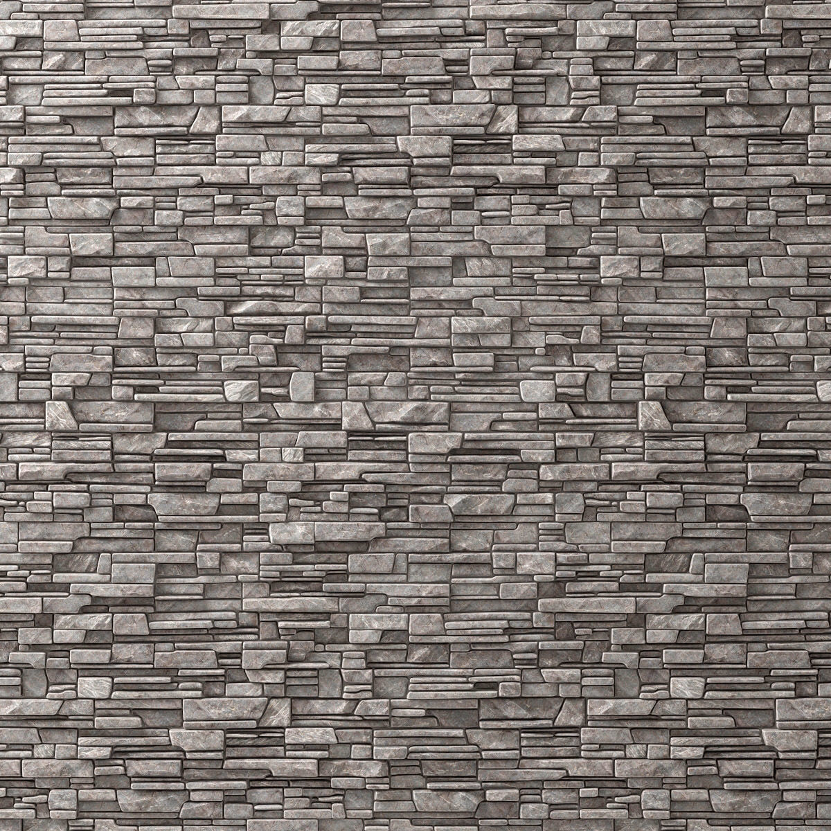 Wall stone clincer rock decor n3 3D model_14