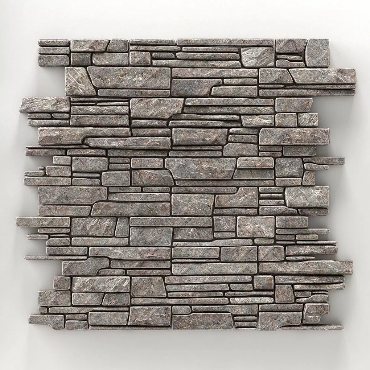 Wall stone clincer rock decor n3 3D model_0