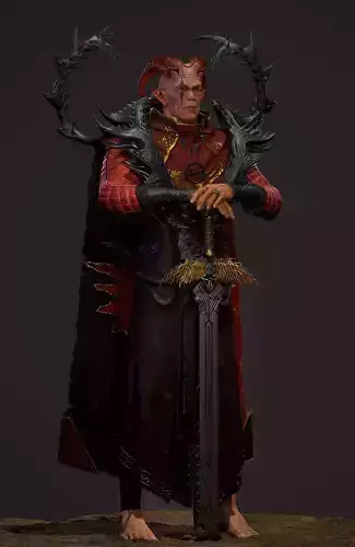 Zaknefein Real Time Character Design