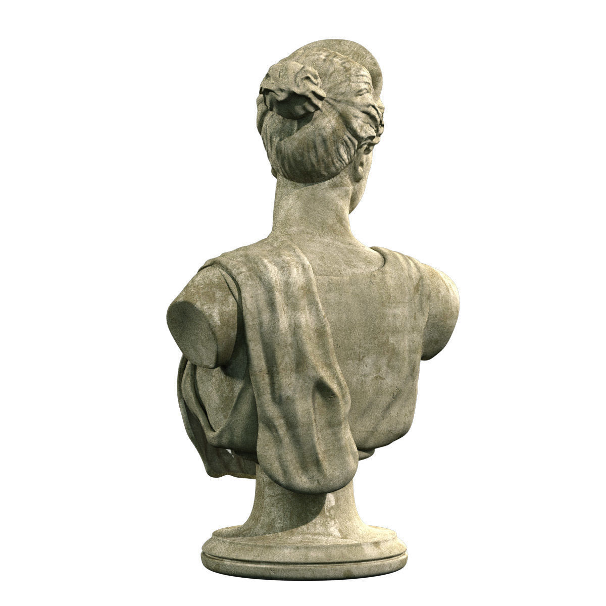 Greek Bust 3D model_4