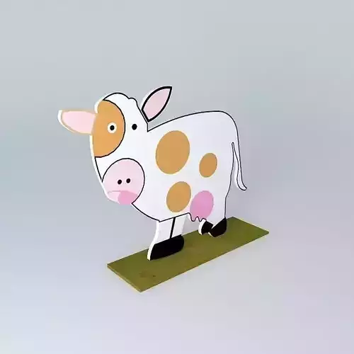 Krister wooden cow
