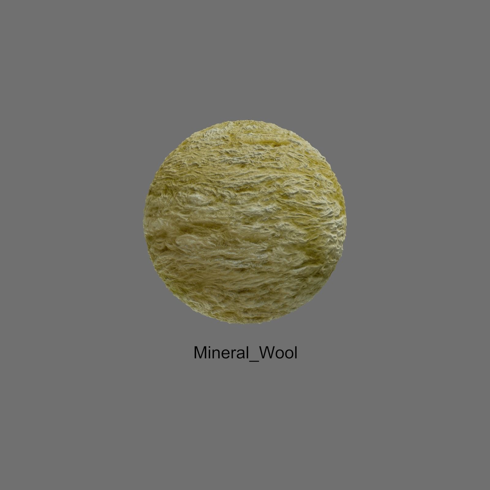 Roof Wood Frame Insulation 3D model_3