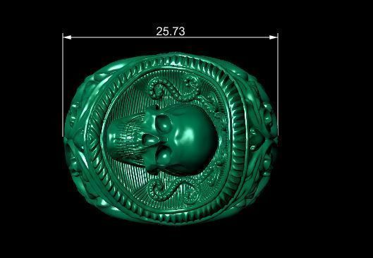 Skull Ring  3D model_1