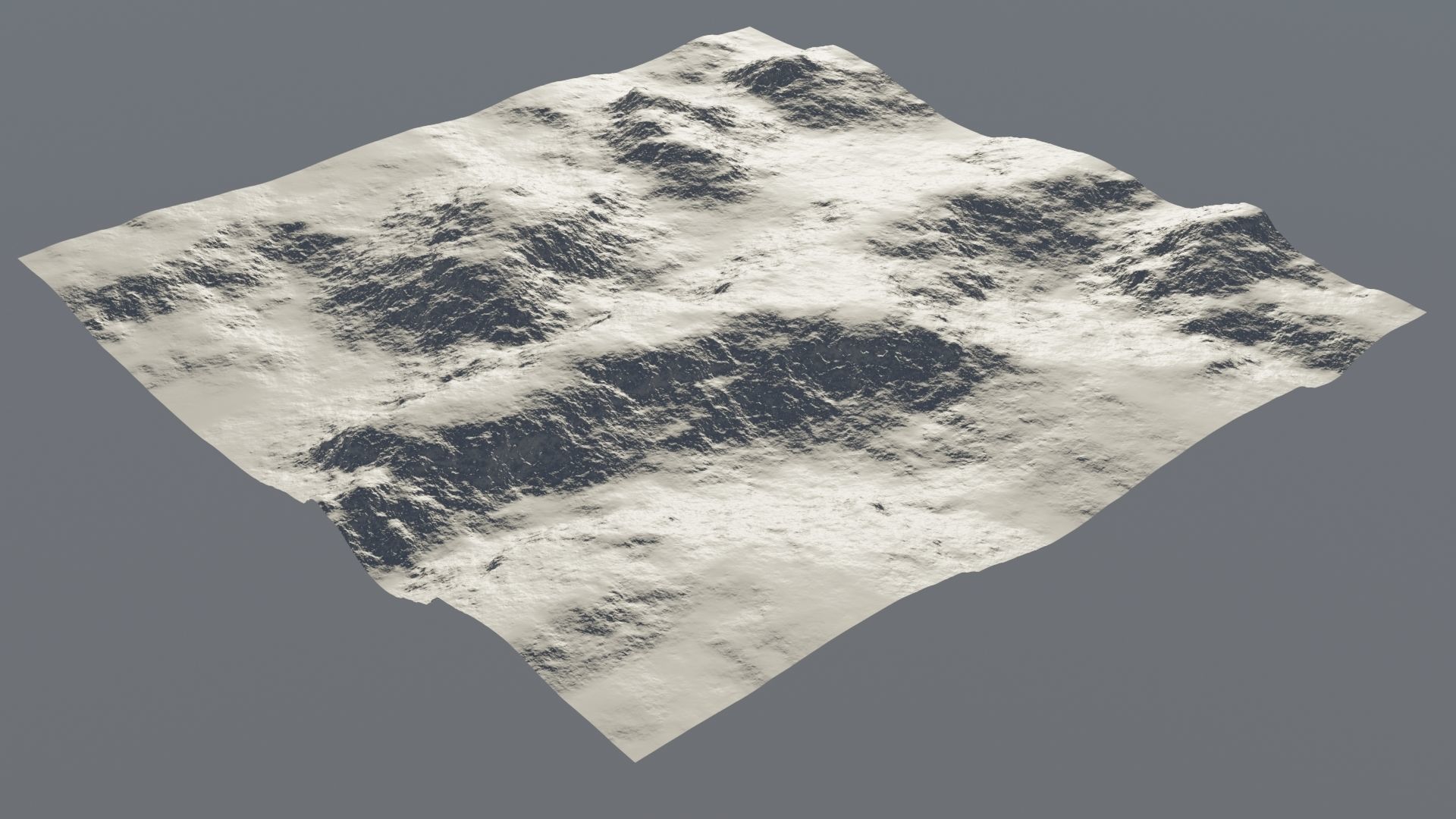 3 Landscape mountain 3D model_3