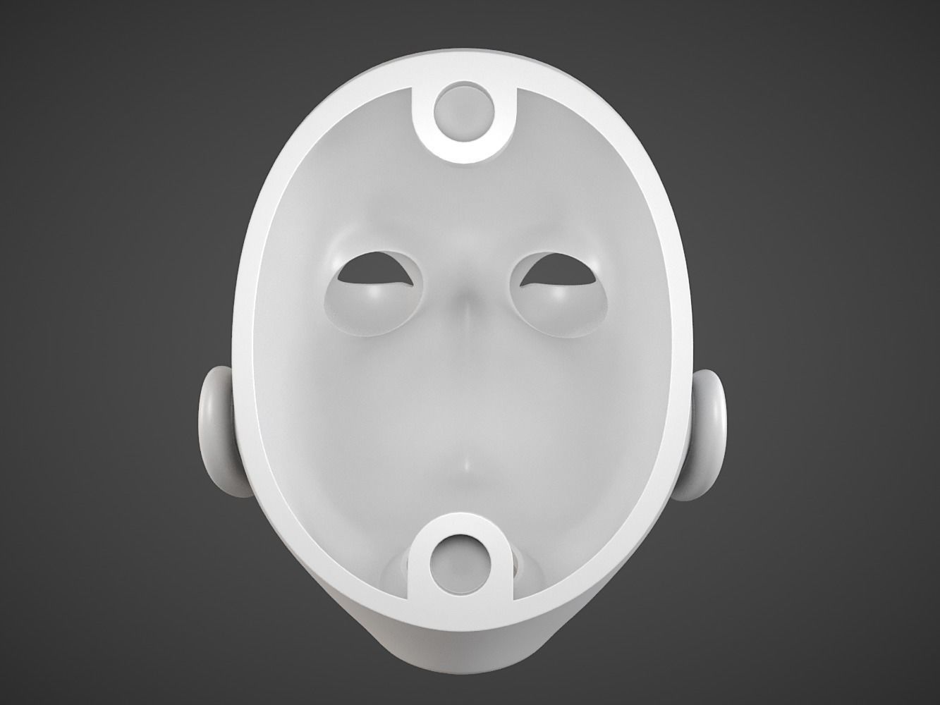BJD Doll Head 3D print model_5