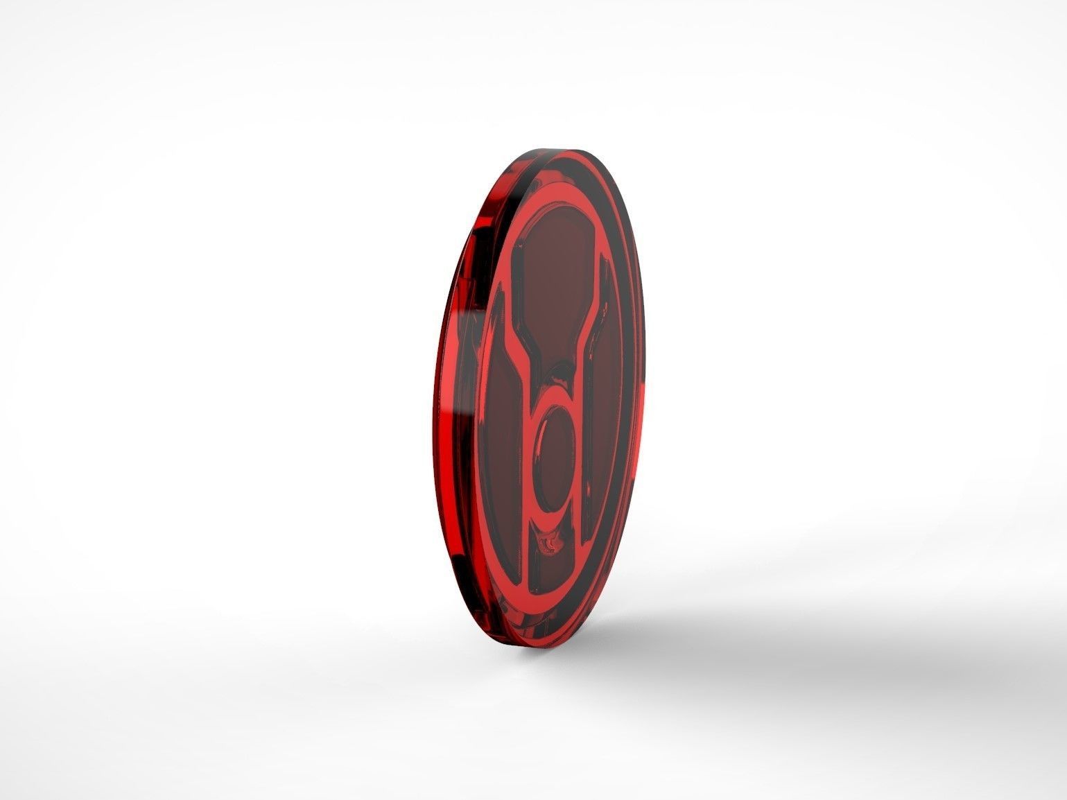 Red Lantern Logo Chest Emblem Symbol 3D print model_2