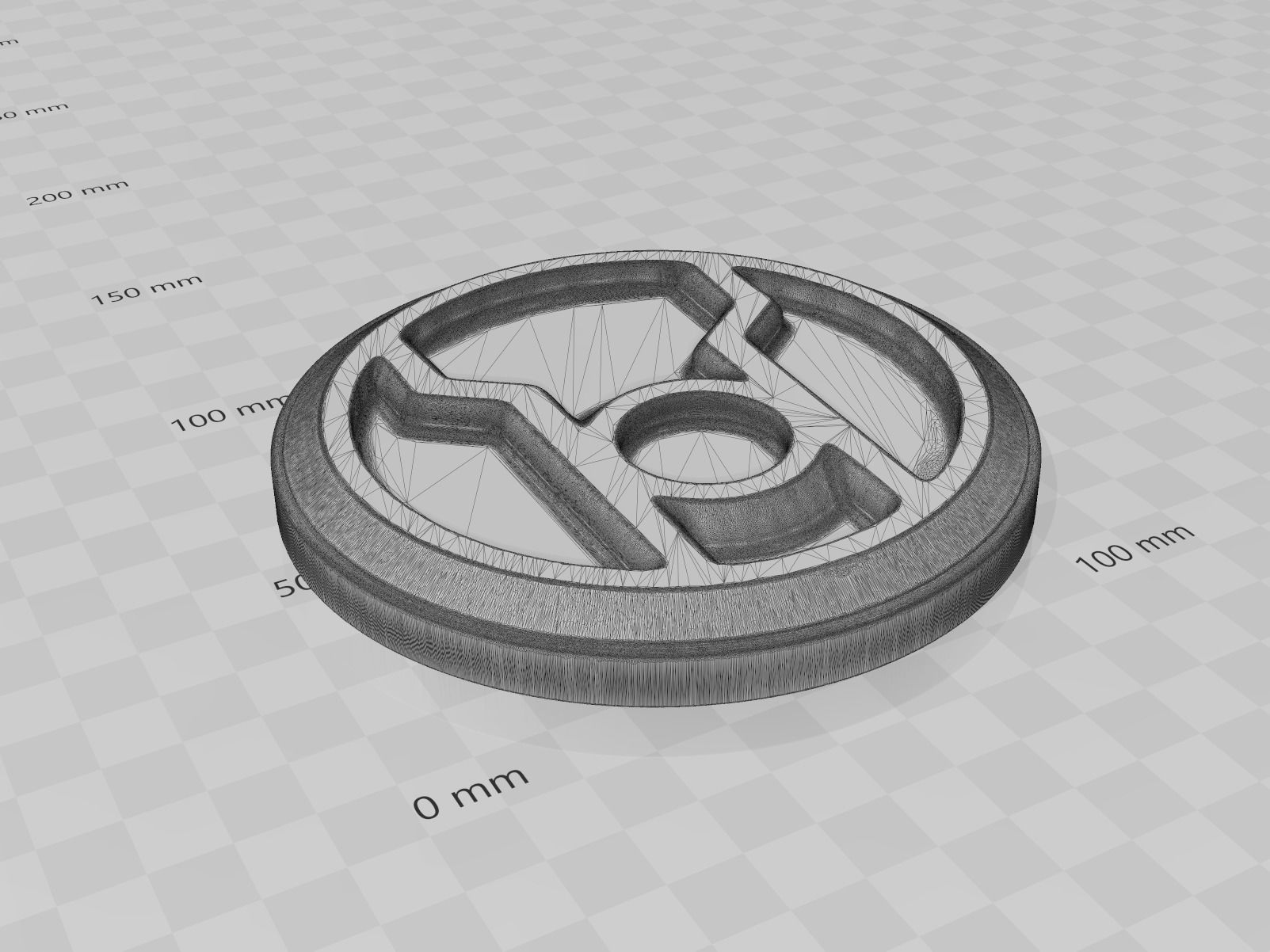 Red Lantern Logo Chest Emblem Symbol 3D print model_9