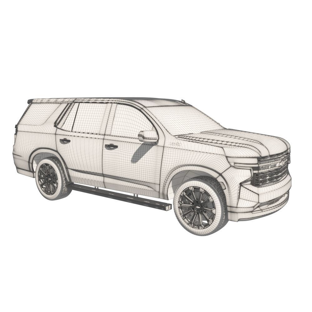 2021 Chevrolet Tahoe 3D model_1
