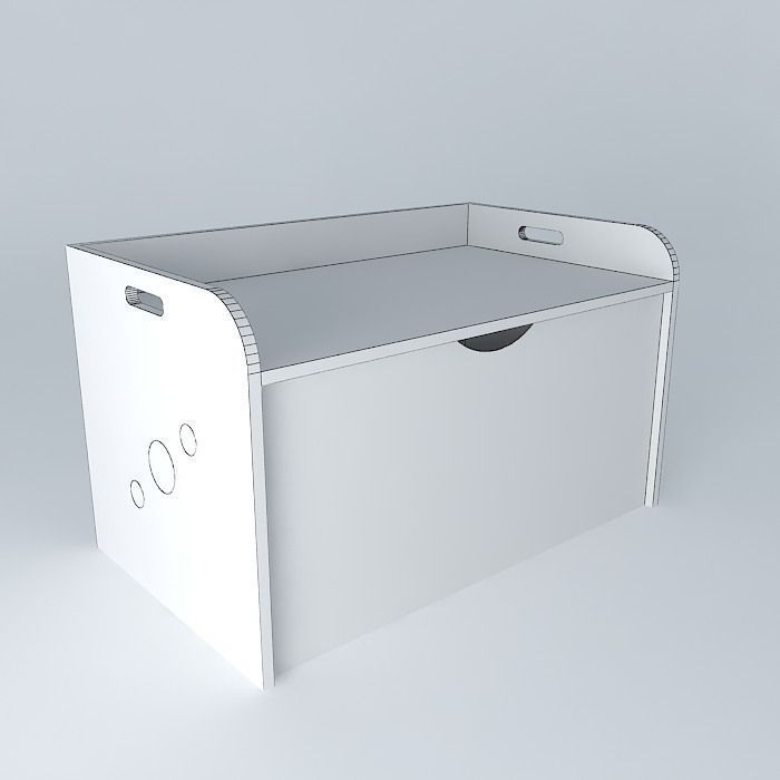 krister Toy Box  Free 3D model_3