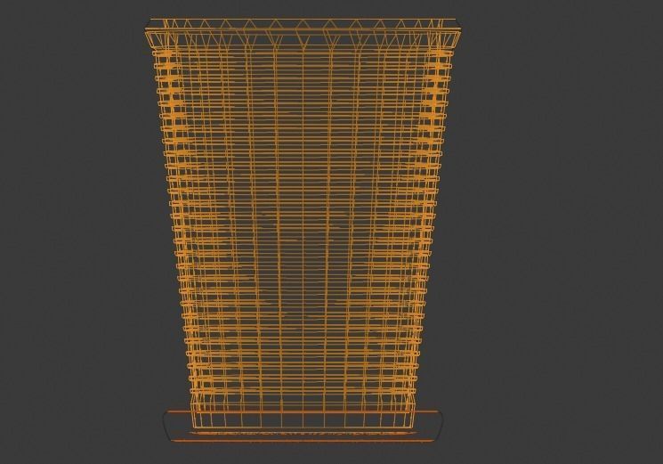 Flowerpot 3D model cup 3D model_4