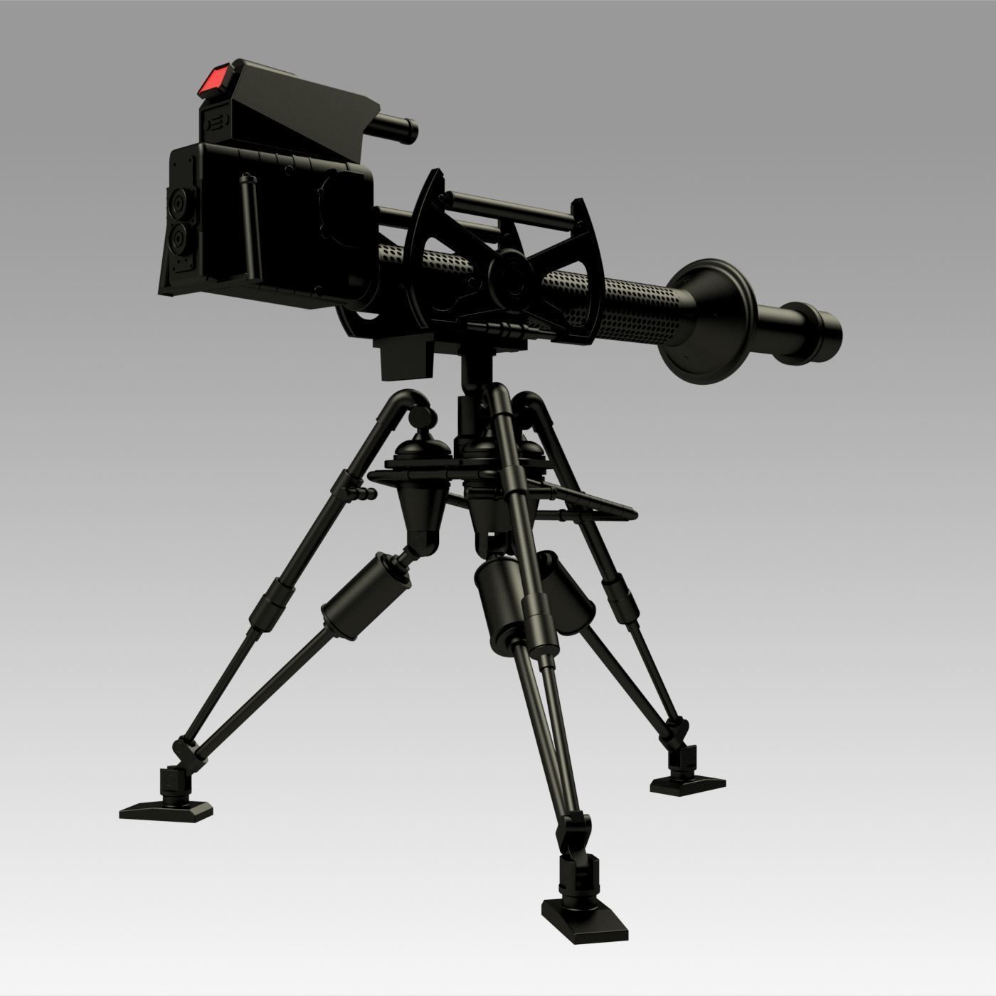 E-WEB heavy repeating Blaster - Star Wars Weapons 3D print model_6