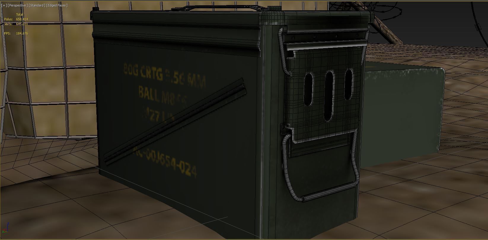  Military Trench Tower  3D model_9