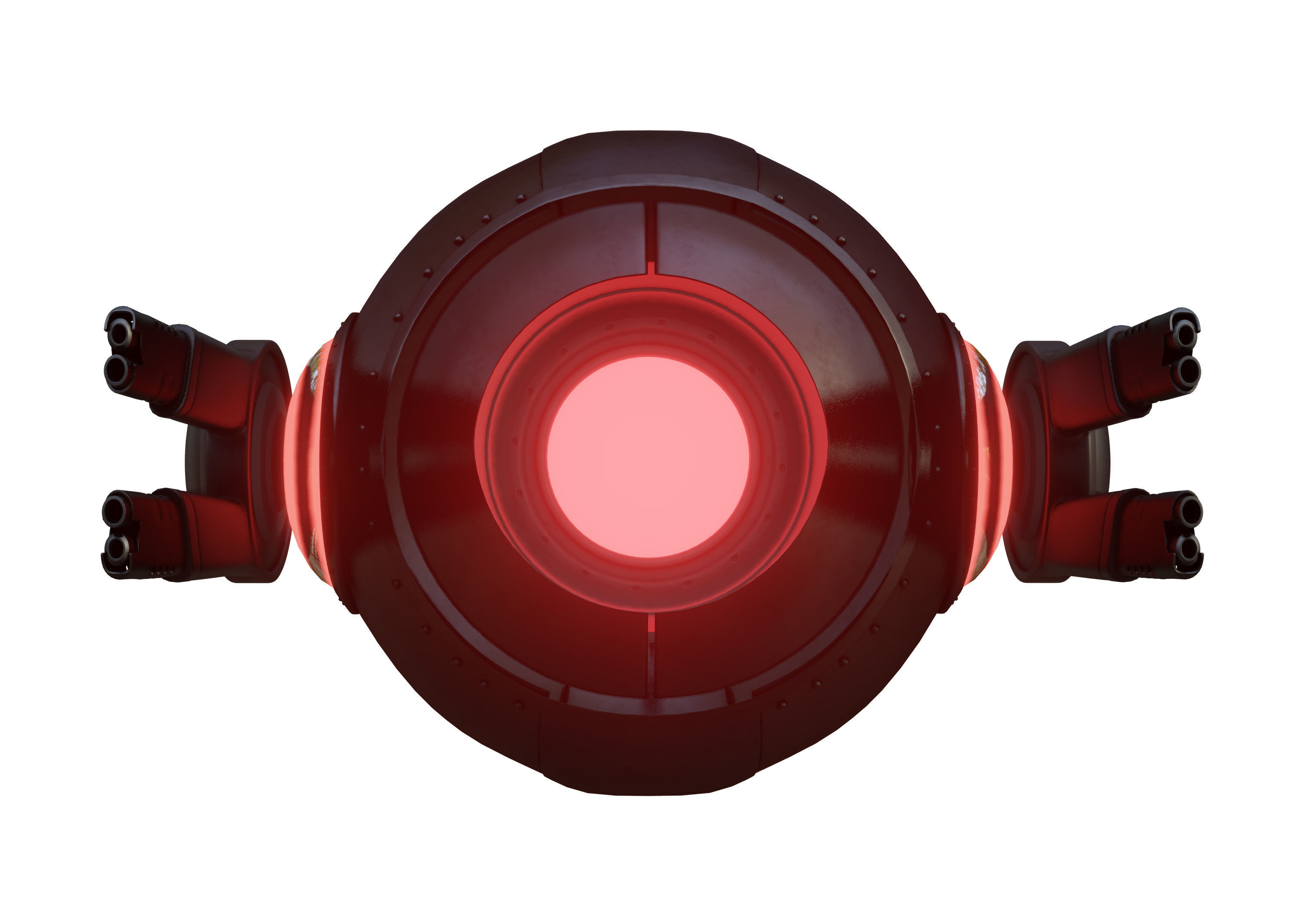 Sci-Fi - Drone - Probe Low-poly 3D model_15