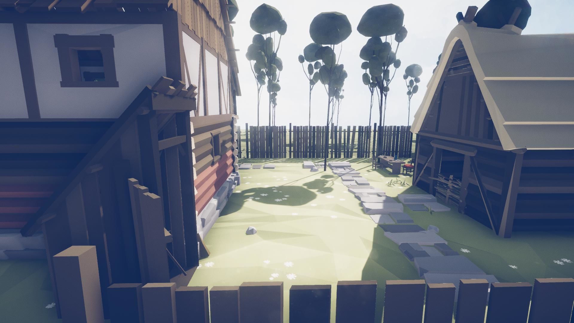 Free Fantasy Medieval Town Unity Props Pack Free low-poly 3D model_7