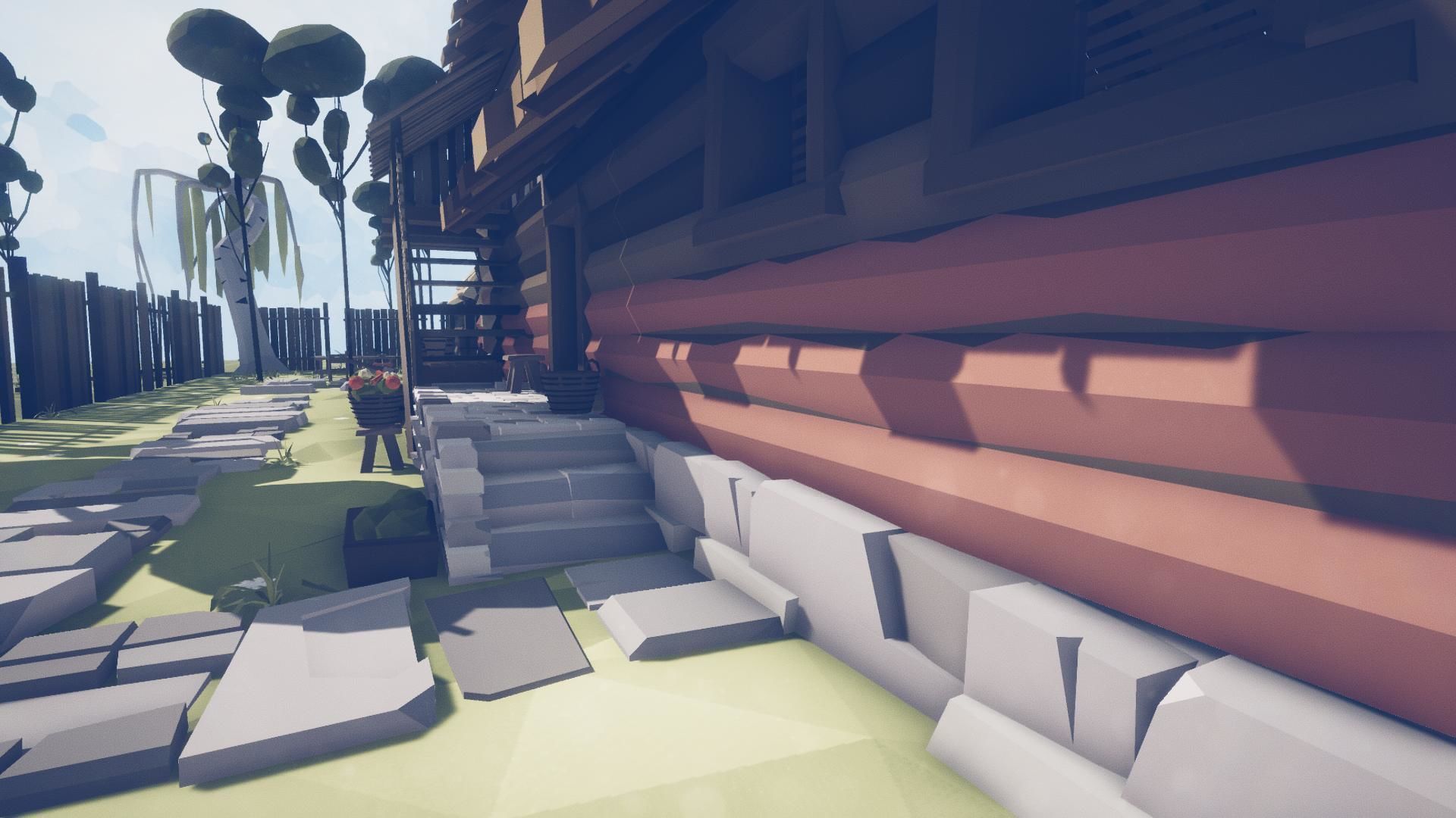 Free Fantasy Medieval Town Unity Props Pack Free low-poly 3D model_12