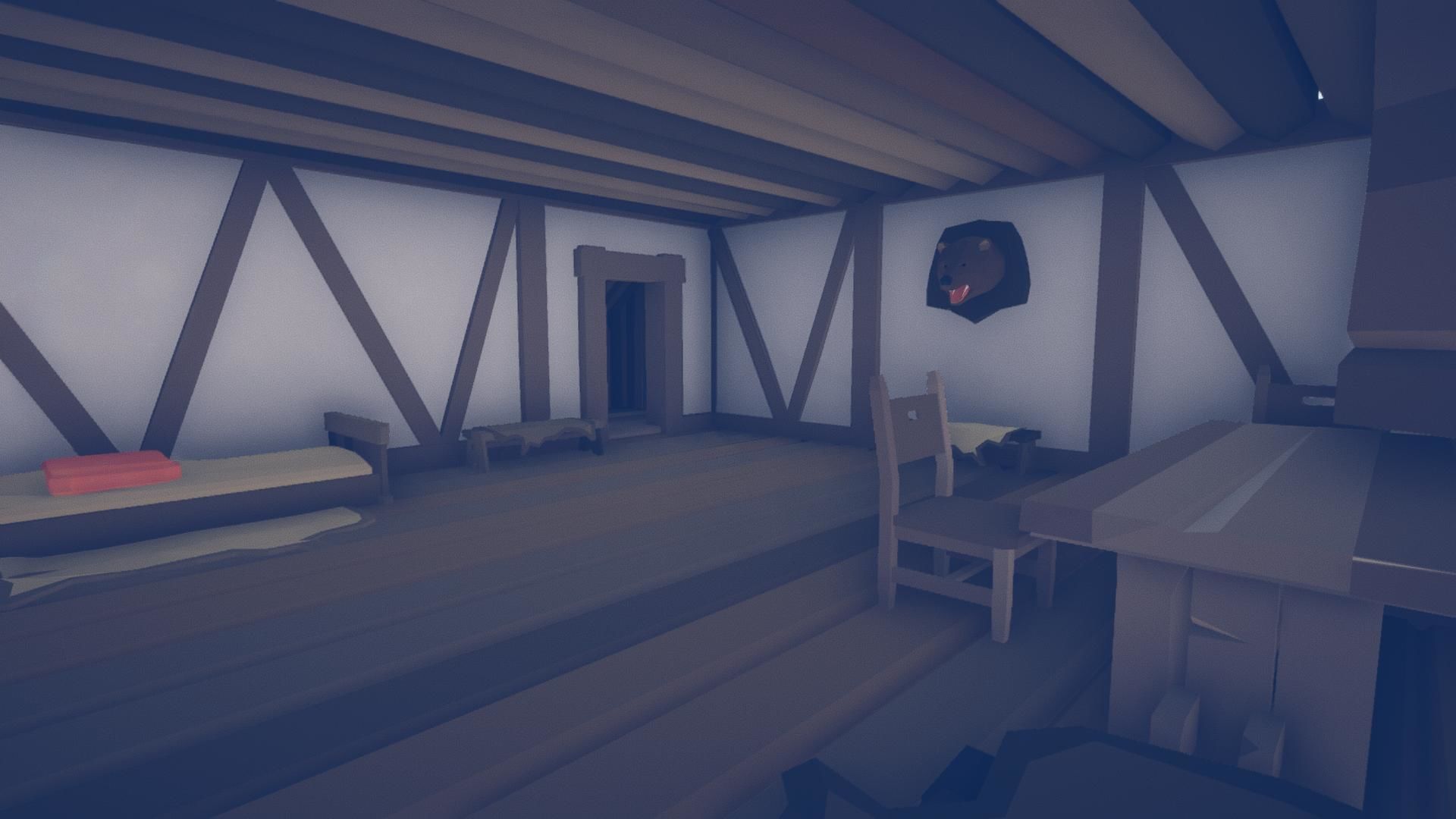 Free Fantasy Medieval Town Unity Props Pack Free low-poly 3D model_8