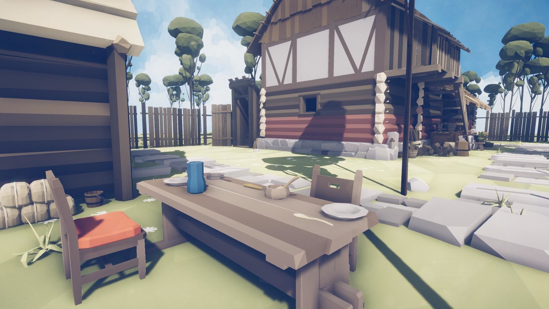 Free Fantasy Medieval Town Unity Props Pack Free low-poly 3D model_6