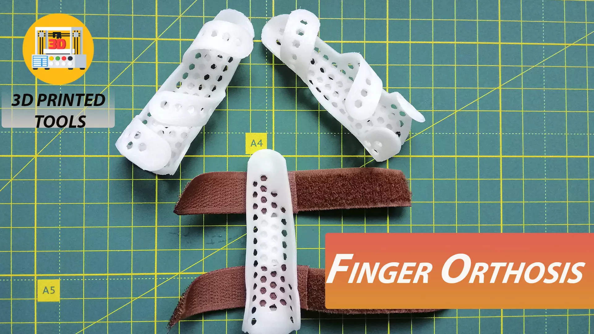 Finger orthosis Free 3D print model