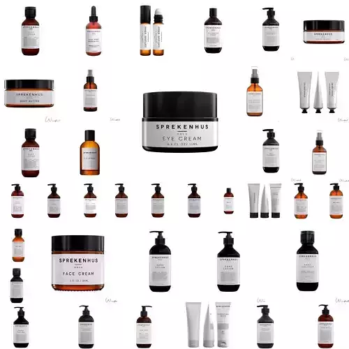 Sprekenhus - The Complete Cosmetics Pack 3D Model Collection