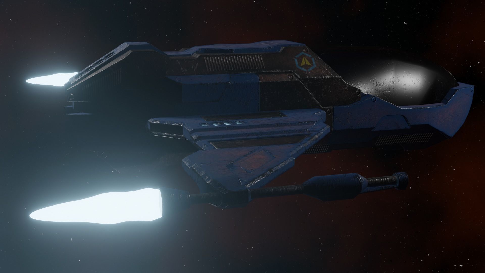 Spaceship 3D model_14