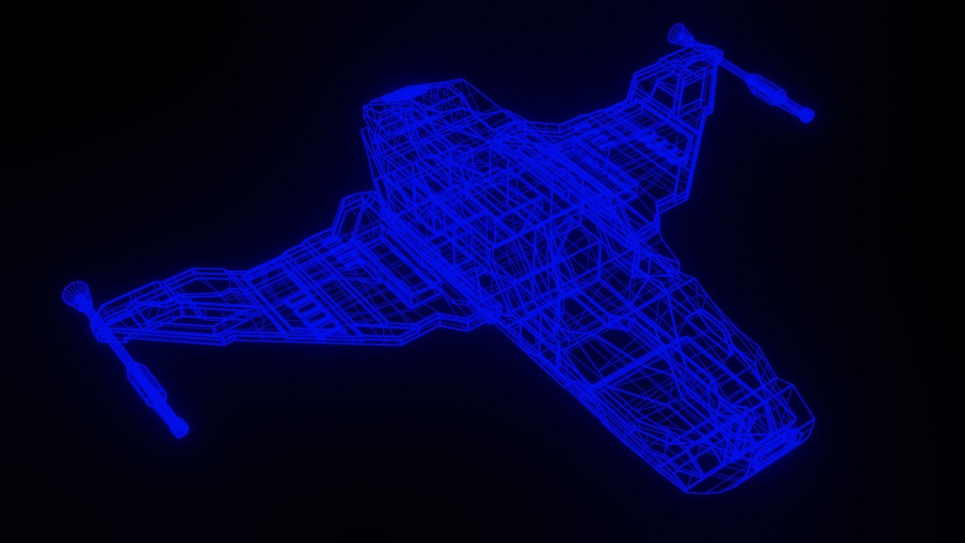 Spaceship 3D model_7