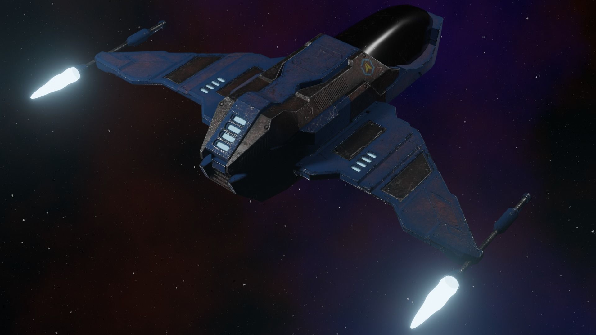 Spaceship 3D model_10