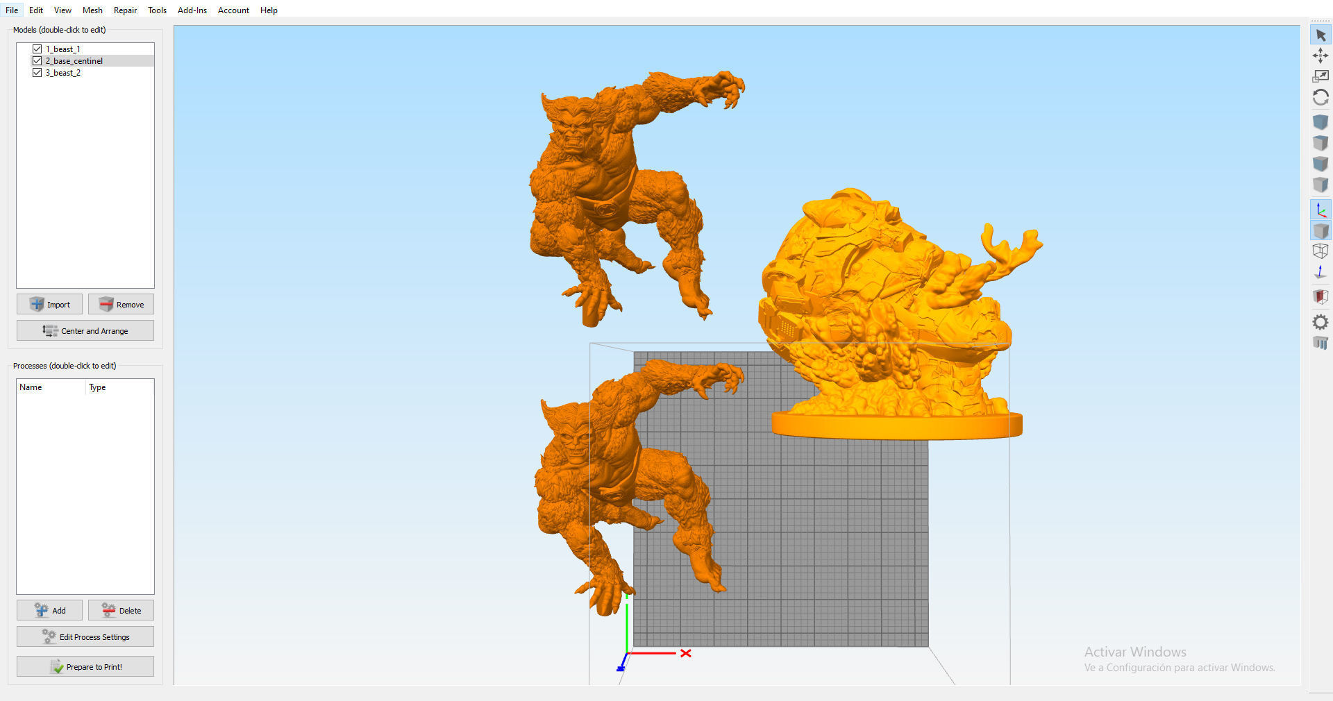 X-men beast by Creative geek MB 3D print model_9