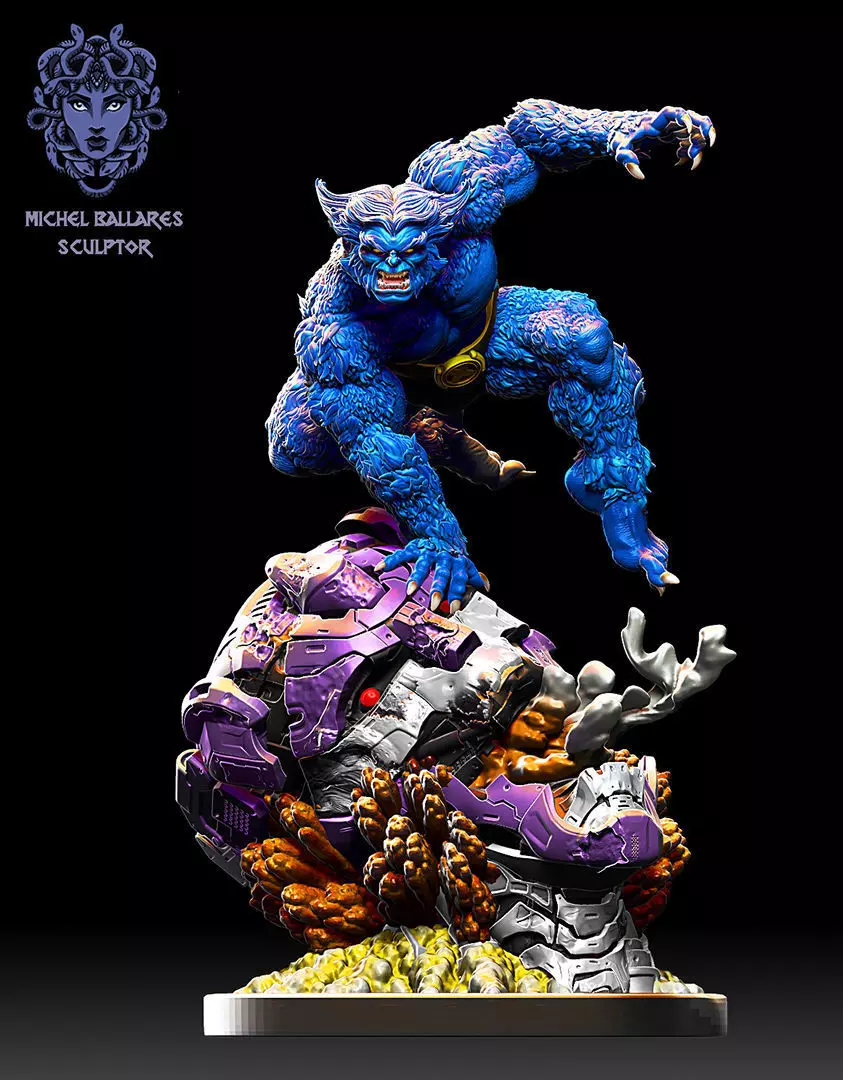 X-men beast by Creative geek MB 3D print model_0
