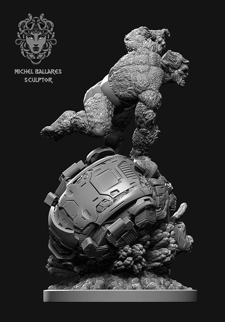 X-men beast by Creative geek MB 3D print model_6