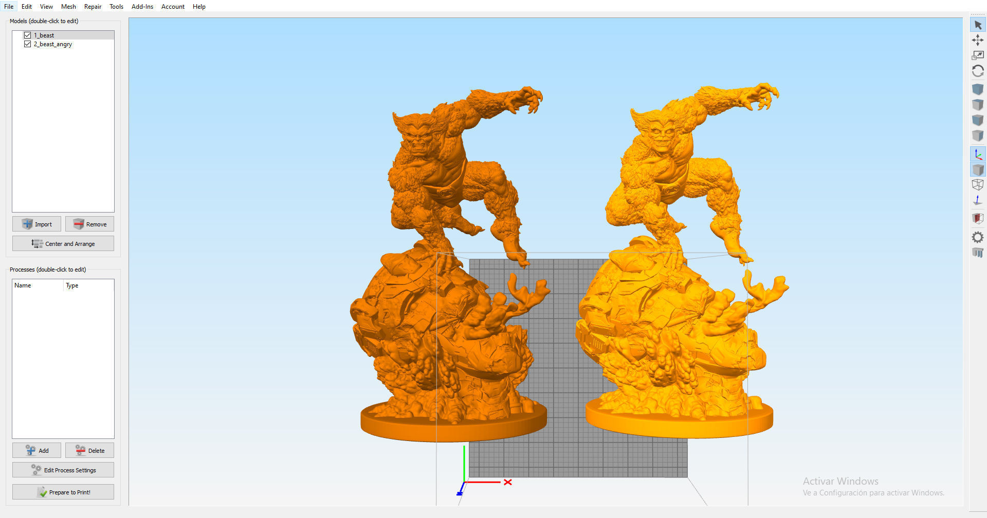 X-men beast by Creative geek MB 3D print model_10