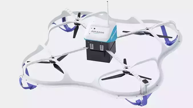 Amazon Prime Air Delivery Drone  3D model