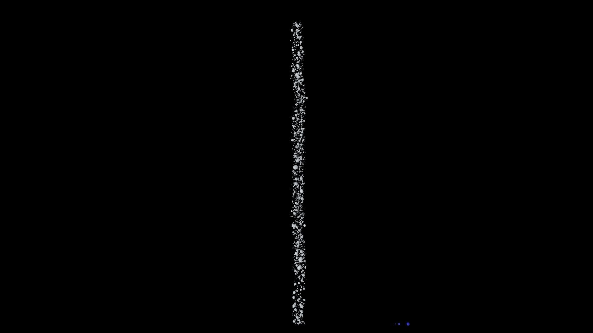 Bubble D tree in with light shining 3D model_10