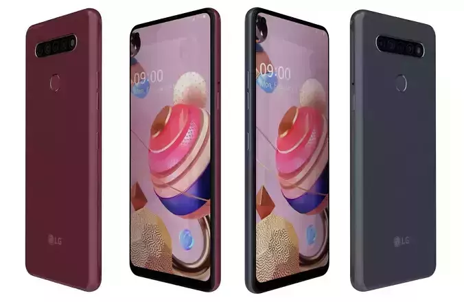 LG K51S Blue And Pink