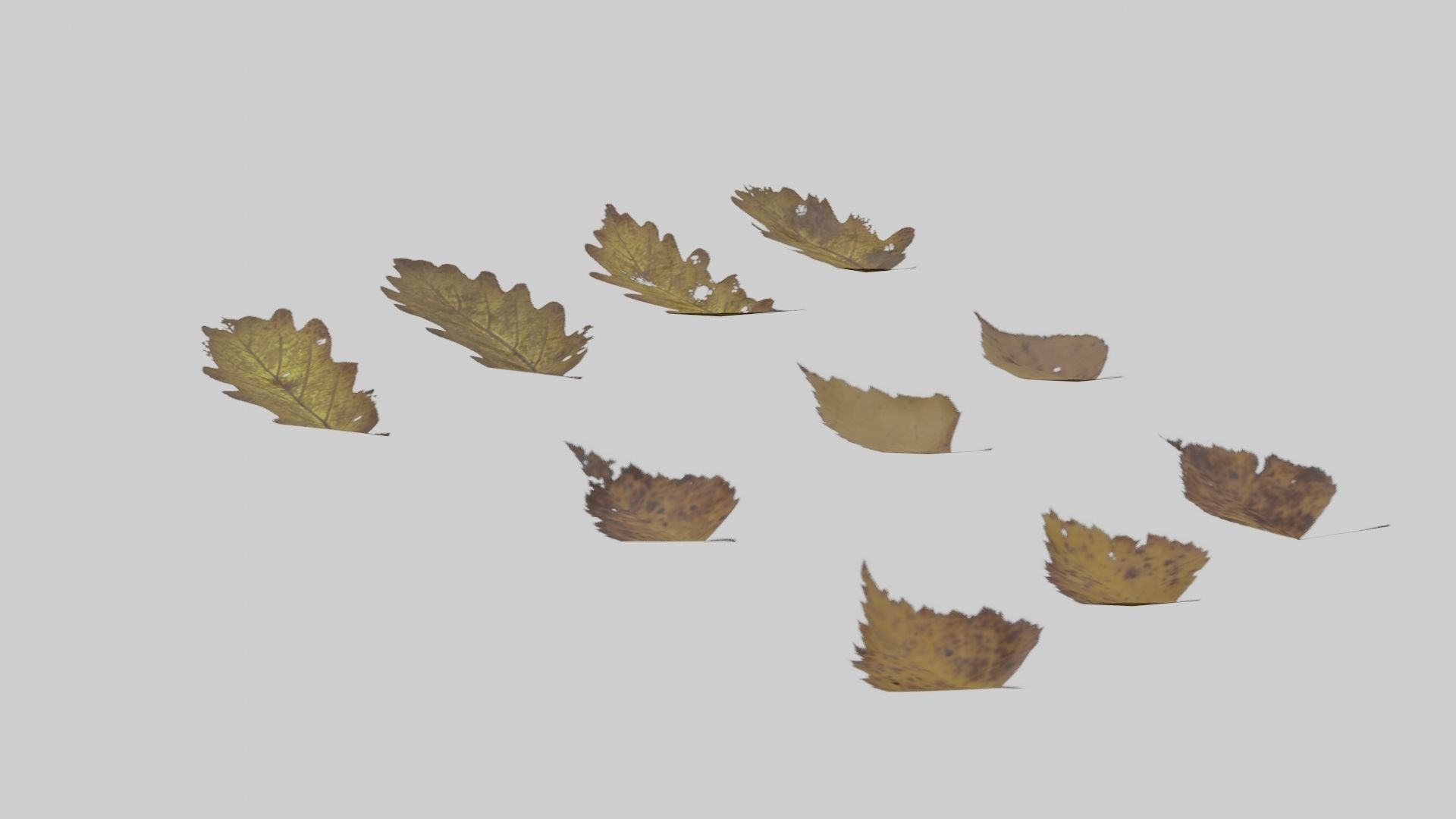 Low Poly Forest Pack With PBR Materials Low-poly 3D model_23
