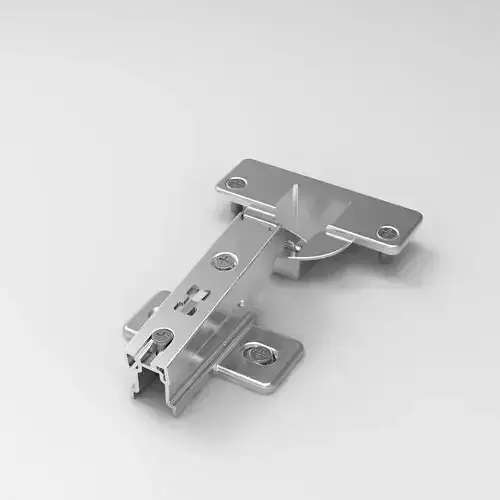 3D Hinge model metal door