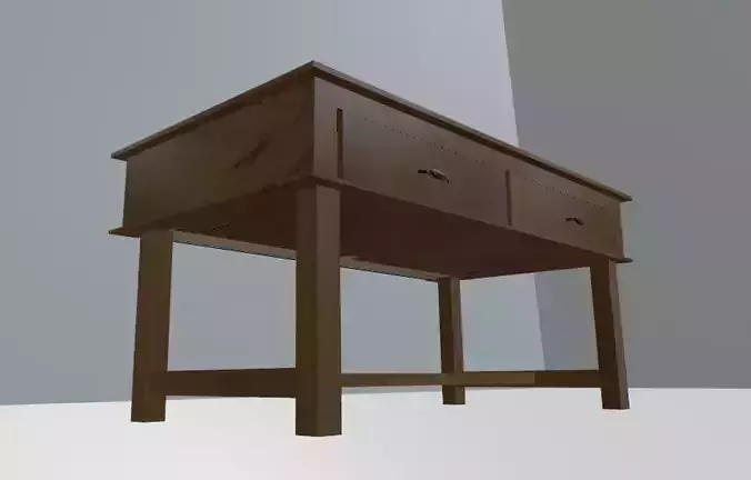 wooden table for decoration