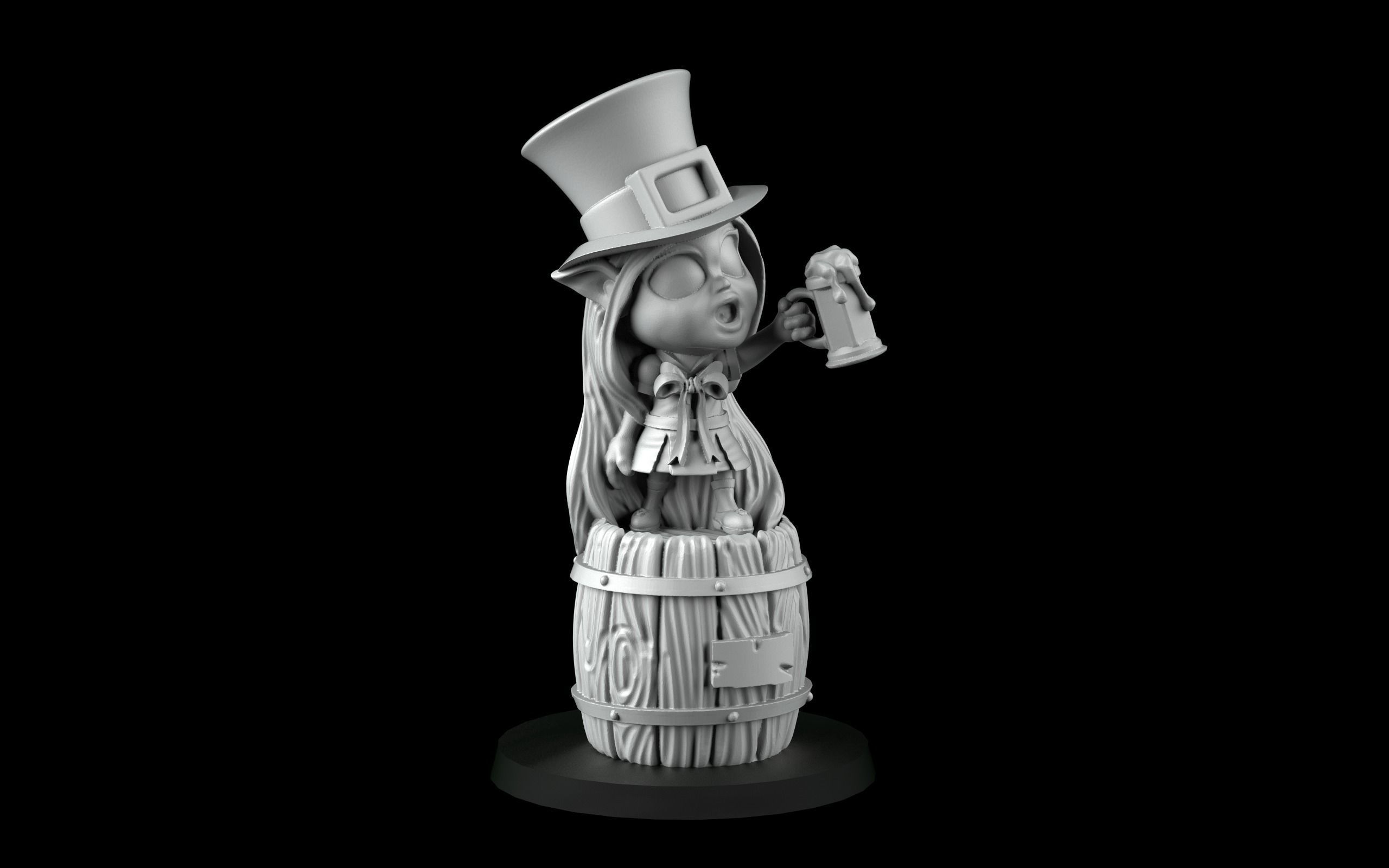 Bloodweiser saint patrick 3D print model_1
