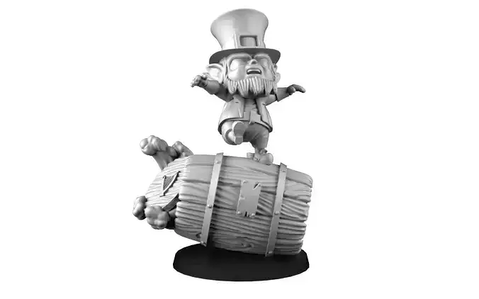 Deathroller leprechaun 3D print model