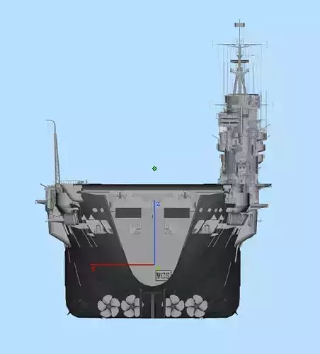 BRITISH AIRCRAFT CARRIER