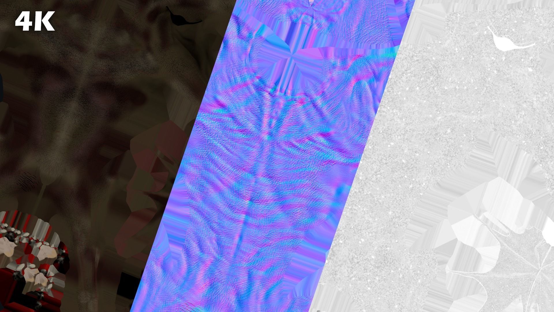 Bat Monster Low-poly 3D model_13