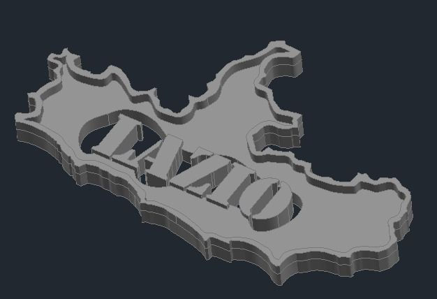 Regione Lazio 3D print model