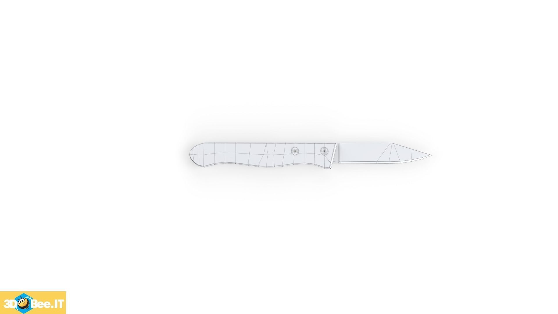 Paring Knife 3D model_2