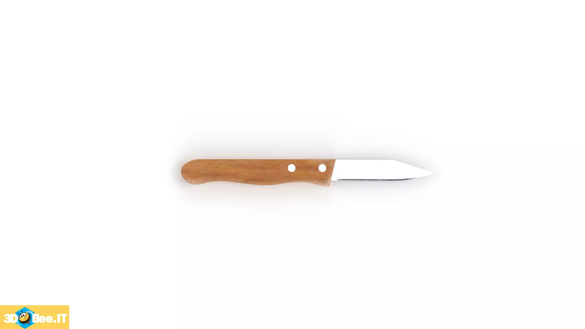 Paring Knife 3D model_0