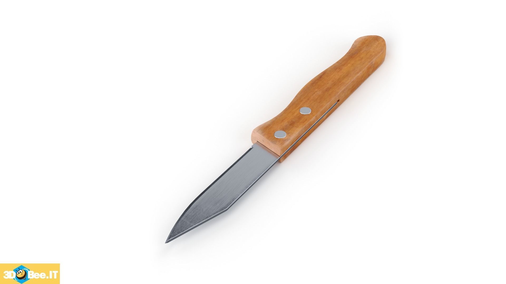 Paring Knife 3D model_1