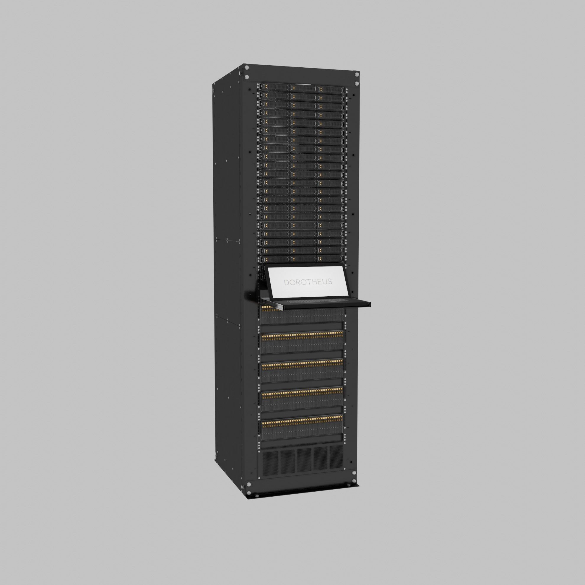 Server Rack 3D model_1